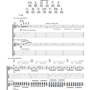 Travis My Eyes Musik Noten - Guitar Tab - 38241-0