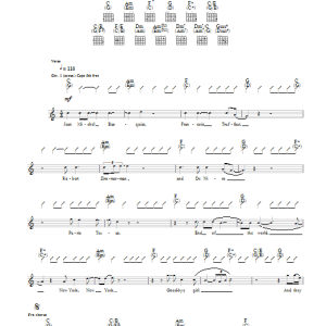 Travis New Amsterdam Musik Noten - Guitar Tab - 38239-0