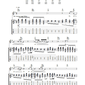 Travis Somewhere Else Musik Noten - Guitar Tab - 28574-0