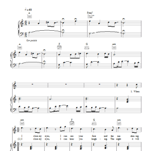 Tyler James A Place For Us Musik Noten - Piano, Vocal & Guitar Chords - 40621-0