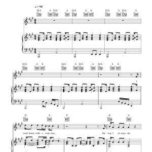 Warren Zevon Lawyers, Guns And Money Musik Noten - Piano, Vocal & Guitar Chords - 33893-0