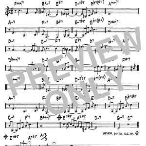 Wayne Shorter Virgo Musik Noten - Real Book – Melody & Chords – C Instruments - 60117-0