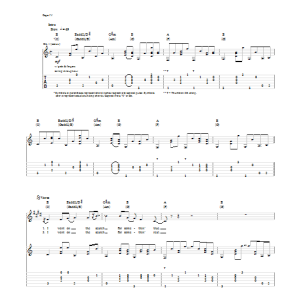 Avett Brothers February Seven Musik Noten - Guitar Tab - 157265-0