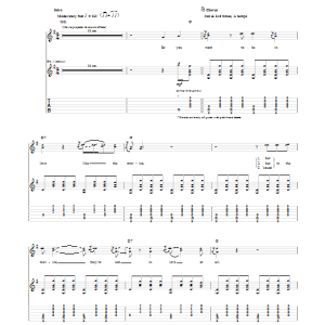 Avett Brothers Love Like The Movies Musik Noten - Guitar Tab - 157266-0