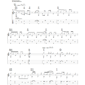 Avett Brothers Soul Like The Wheels Musik Noten - Guitar Tab - 157268-0