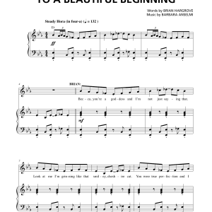 Barbara Anselmi and Brian Hargrove Perfect Ending To A Beautiful Beginning Musik Noten - Piano & Vocal - 173292-0