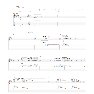 B.B. King Worry, Worry Musik Noten - Guitar Tab - 155712-0