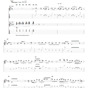 B.B. King You Upset Me Baby Musik Noten - Guitar Tab - 155715-0