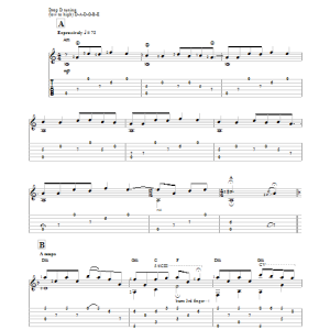 Ben Woolman Theme From "Schindler's List" Musik Noten - Solo Guitar - 151819-0