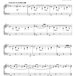 Benh Zeitlin Survivors Musik Noten - Piano Solo - 153080-0
