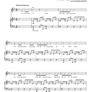 Beyoncé Flawless Musik Noten - Piano, Vocal & Guitar Chords - 158759-0