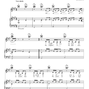 Beyoncé Heaven Musik Noten - Piano, Vocal & Guitar Chords - 158748-0