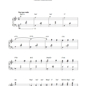 Bill Evans Waltz For Debby Musik Noten - Piano, Vocal & Guitar Chords - 152694-0