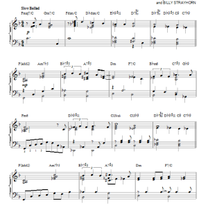 Billy Strayhorn Day Dream Musik Noten - Piano Solo - 152371-0