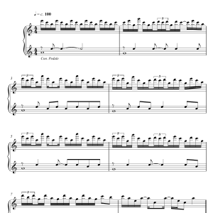 Biny Andrews The Pigeon River Musik Noten - Piano Solo - 121523-0