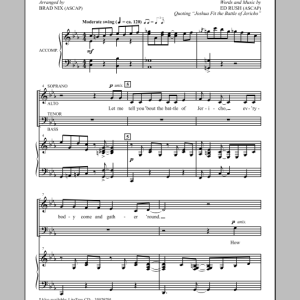 Brad Nix Faith For The Battle Musik Noten - SATB Choir - 156986-0