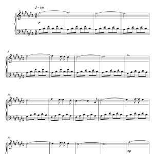 Brian Crain Dream Of Flying Musik Noten - Piano Solo - 120703-0