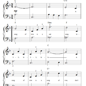 Bronislau Kaper Hi-Lili, Hi-Lo Musik Noten - Piano Solo - 151577-0