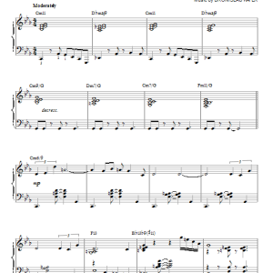 Bronislau Kaper Invitation Musik Noten - Piano Solo - 152641-0