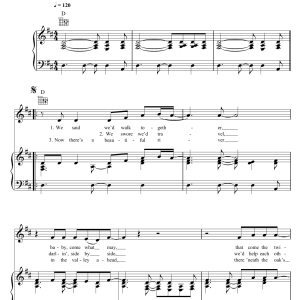 Bruce Springsteen If I Should Fall Behind Musik Noten - Piano, Vocal & Guitar Chords - 122671-0