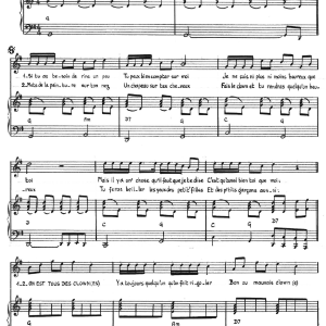 Carlos On Est Tous Des Clowns Musik Noten - Piano & Vocal - 119824-0