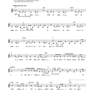 Carly Simon Coming Around Again Musik Noten - Guitar Chords/Lyrics - 153154-0