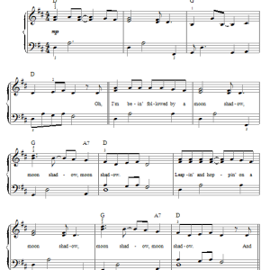 Cat Stevens Moon Shadow Musik Noten - Easy Piano - 150193-0