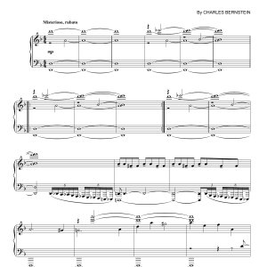 Charles Bernstein A Nightmare On Elm Street Musik Noten - Piano Solo - 160870-0