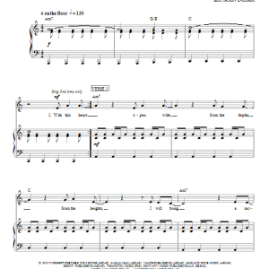 Chris Tomlin Lay Me Down Musik Noten - Lead Sheet / Fake Book - 178824-0