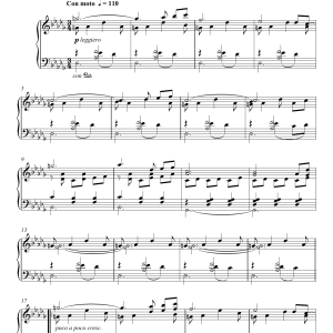 Christopher O'Riley Waltz #1 Musik Noten - Piano Solo - 123615-0