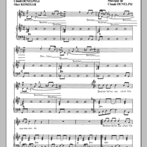 Claude Denelph Beyond The Road Musik Noten - Piano & Vocal - 117192-0
