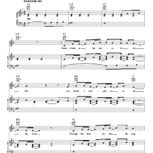 Cody Karey You Are The Song Musik Noten - Piano, Vocal & Guitar Chords - 152159-0