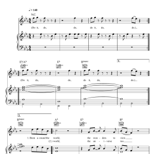 Coldplay Army Of One Musik Noten - Piano, Vocal & Guitar Chords - 122995-0