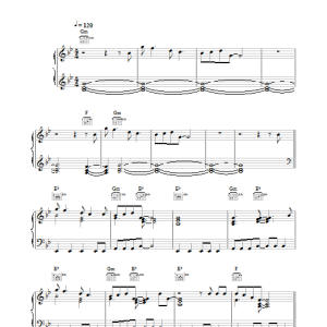 Coldplay Talk Musik Noten - Piano Solo - 111146-0