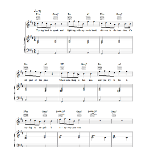 Coldplay X&Y Musik Noten - Piano Chords/Lyrics - 106306-0