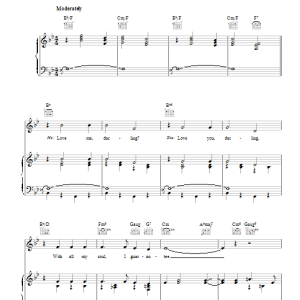Cole Porter As On Through The Seasons We Sail Musik Noten - Piano, Vocal & Guitar Chords - 110413-0