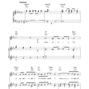 Cole Porter You're The Top Musik Noten - Piano, Vocal & Guitar Chords - 110415-0
