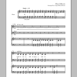 Craig Hella Johnson Requiem Musik Noten - SATB Choir - 88976-0
