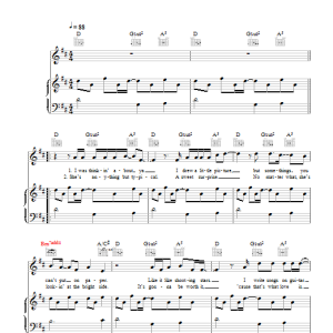 David Archuleta My Kind Of Perfect Musik Noten - Piano, Vocal & Guitar Chords - 110782-0