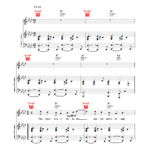 David Gray This Year's Love Musik Noten - Piano, Vocal & Guitar Chords - 111184-0