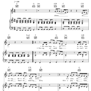 David Guetta This One's For You Musik Noten - Piano, Vocal & Guitar Chords - 123420-0