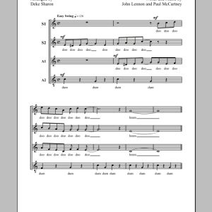 Deke Sharon When I'm Sixty-Four Musik Noten - TTBB Choir - 90172-0