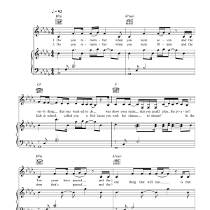 Delta Goodrem Innocent Eyes Musik Noten - Easy Piano - 111115-0