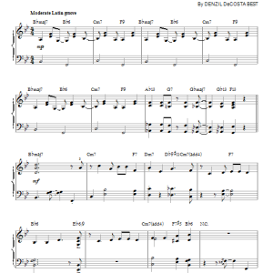 Denzil DeCosta Best Allen's Alley Musik Noten - Piano Solo - 152382-0