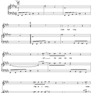 Devo Whip It Musik Noten - Guitar Chords/Lyrics - 116806-0