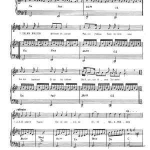 Didier Marouani Sigmaringen Musik Noten - Piano & Vocal - 116677-0