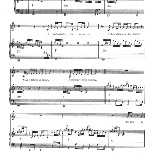 Didier Marouani Sur Une Ile Musik Noten - Piano & Vocal - 116704-0