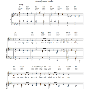 Dimitri Tiomkin The High And The Mighty Musik Noten - Piano Solo - 151522-0