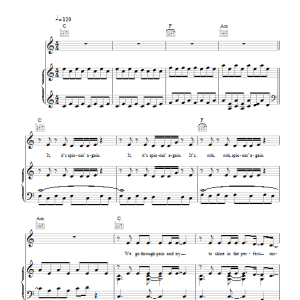Dionne Bromfield & Tinchy Stryder Spinnin' For 2012 Musik Noten - Piano, Vocal & Guitar Chords - 111076-0