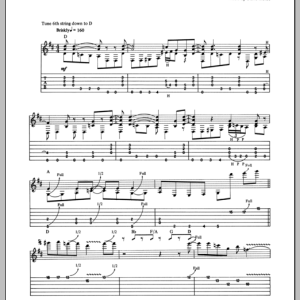 Dixie Dregs Punk Sandwich Musik Noten - Guitar Tab - 153095-0